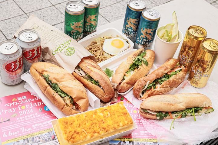 写真は2024年の出店したキッチンカーの提供メニューの一部