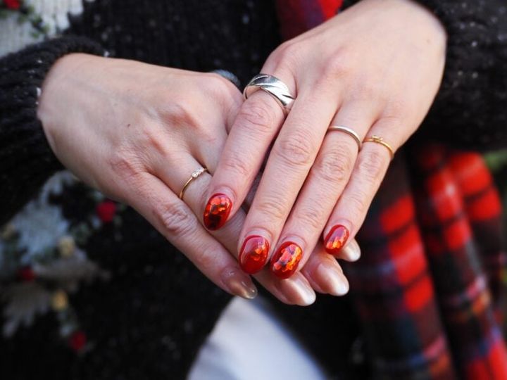 ジュエリー重ねづけ