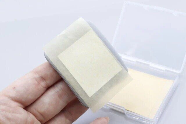 セリア パフ 粘着シート