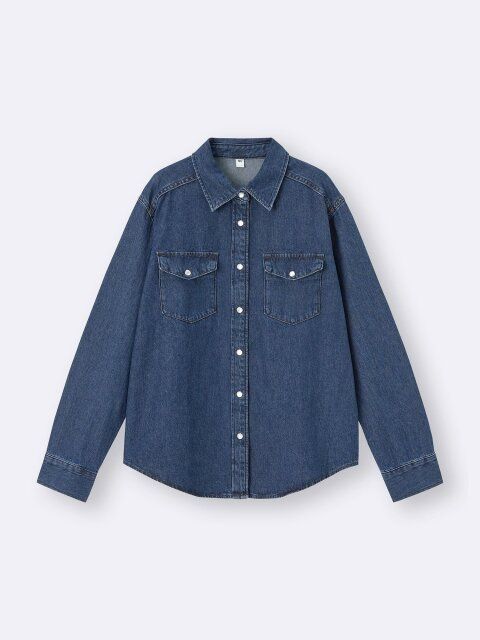 GUのデニムシャツ