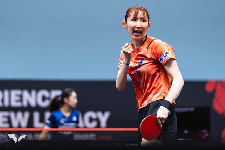 早田ひな（C）WTT