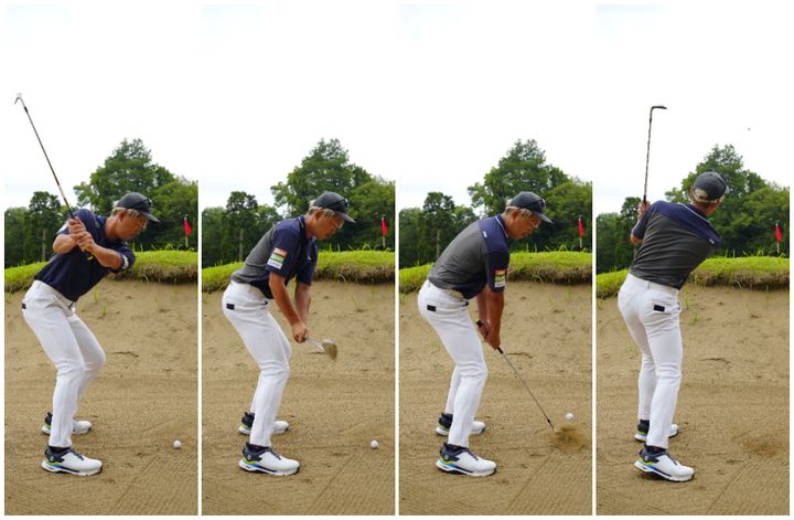 アゴが高いバンカーを抜け出すコツって？クラブに合わせて振り抜くと◎