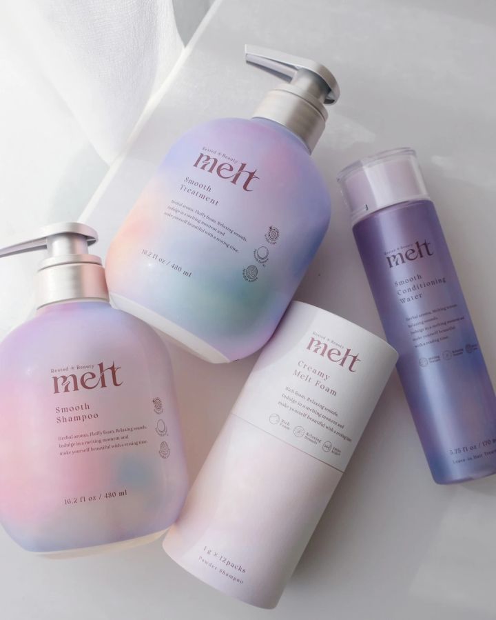 メルト スムースシャンプー、スムーストリートメント