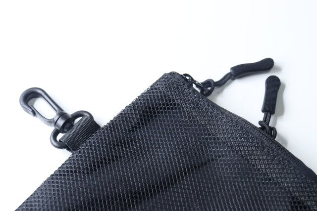 ダイソー カラビナ付収納ケース カラビナ ファスナートップ