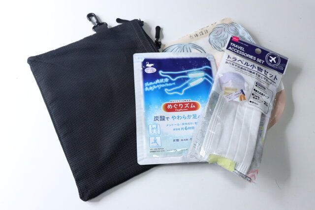 ダイソー カラビナ付収納ケース ケアアイテム