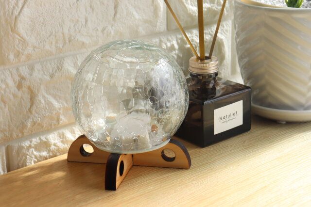 セリア ひのき鍋敷き MINI 使用例 カーブ