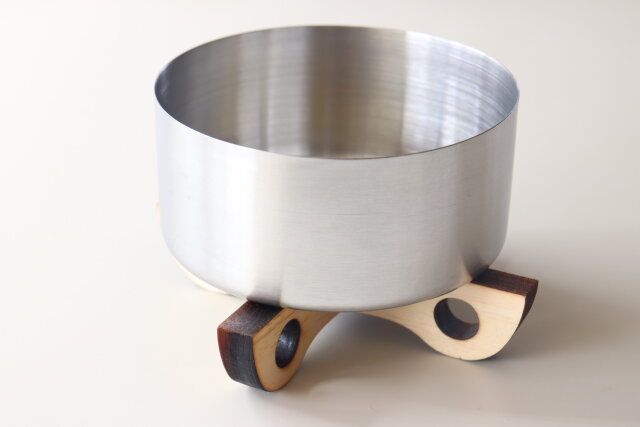 セリア ひのき鍋敷き MINI 使用例 フラット