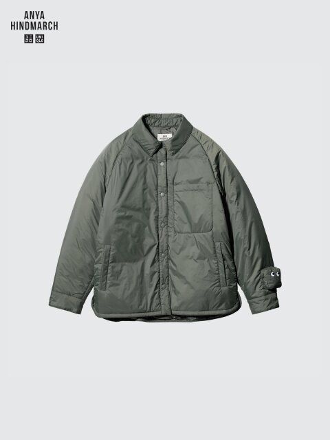 ユニクロのパフテックシャツジャケット