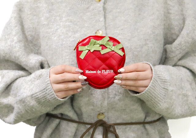 宝島社ムック付録のメゾン ド フルールのいちごアクセサリーケース14