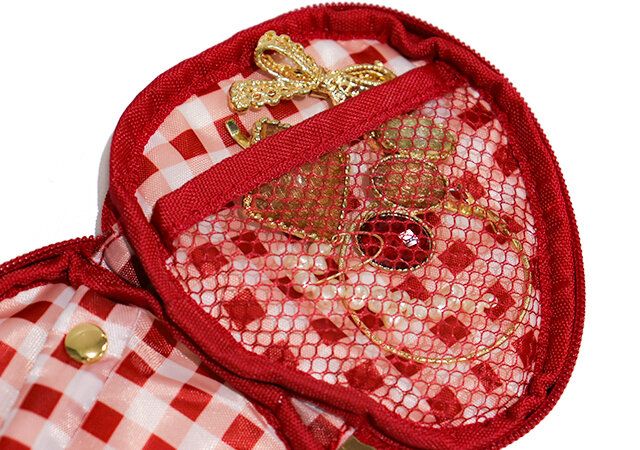 宝島社ムック付録のメゾン ド フルールのいちごアクセサリーケース12