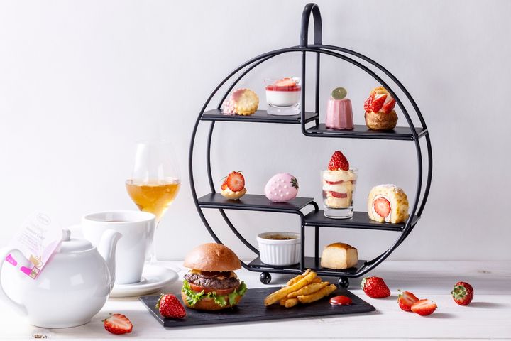 苺づくしの「白井屋ザ・アフタヌーンティー」 イメージ