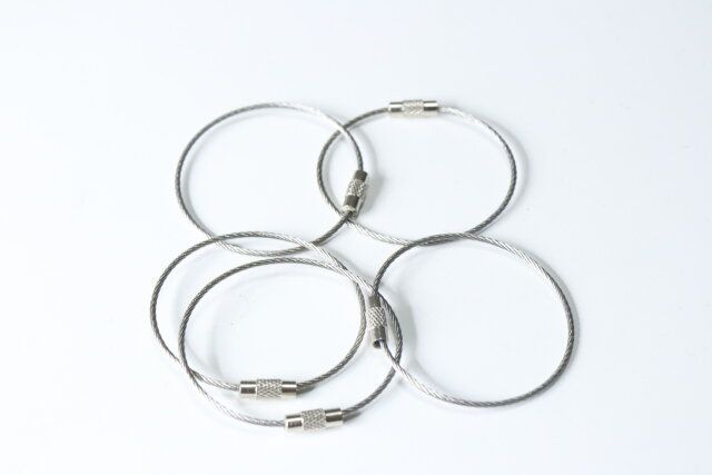 ダイソー ネジ式キーリング 内容量