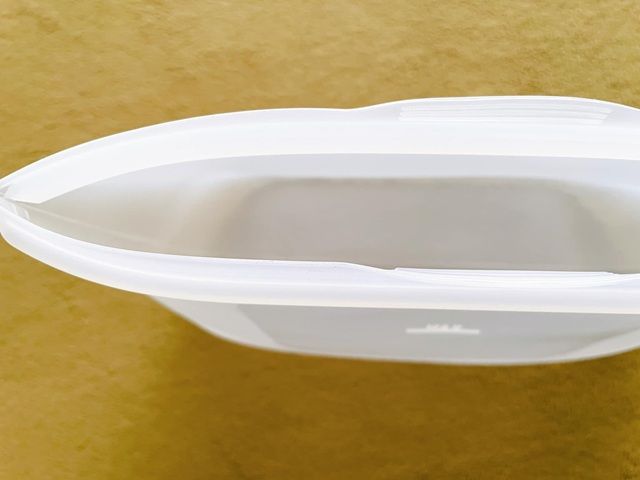 ダイソーシリコーン保存袋 内側