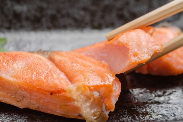 鮭の切り身 美味しそう