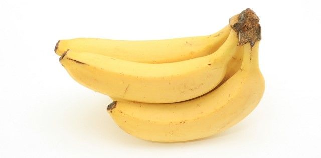 白背景 バナナの画像