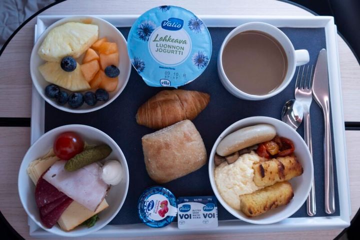 フィンエアーの機内食