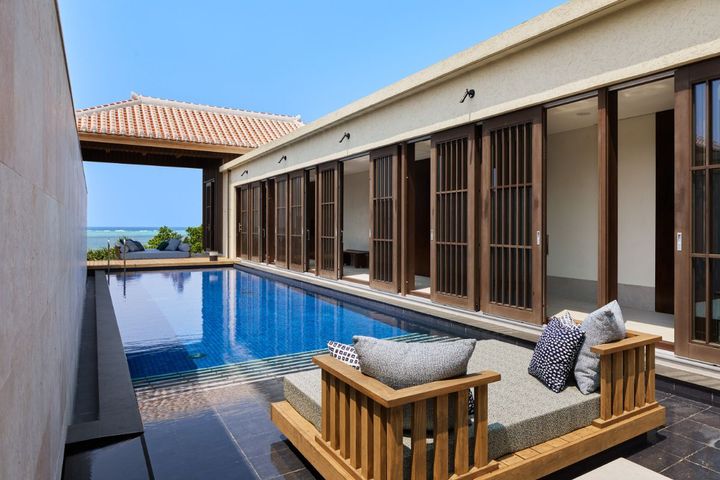 プライベートプールを備える特別室「ティーダ」