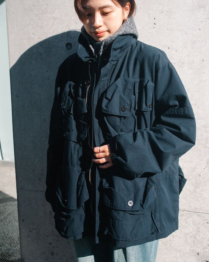 “パーカをレイヤード”のお手本コーディネート5選。冬はフーディで首周りも暖かく【TOKYO SNAP】