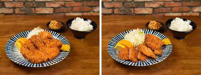 ロースカツ弁当 2,420円／ヒレカツ弁当 2,234円