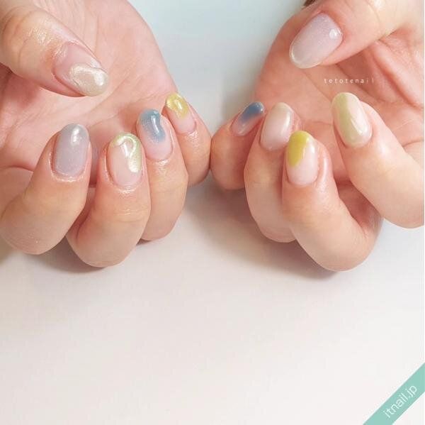 テトテネイルが投稿したネイルデザイン [photoid:I0130063] via Itnail Design (746460)