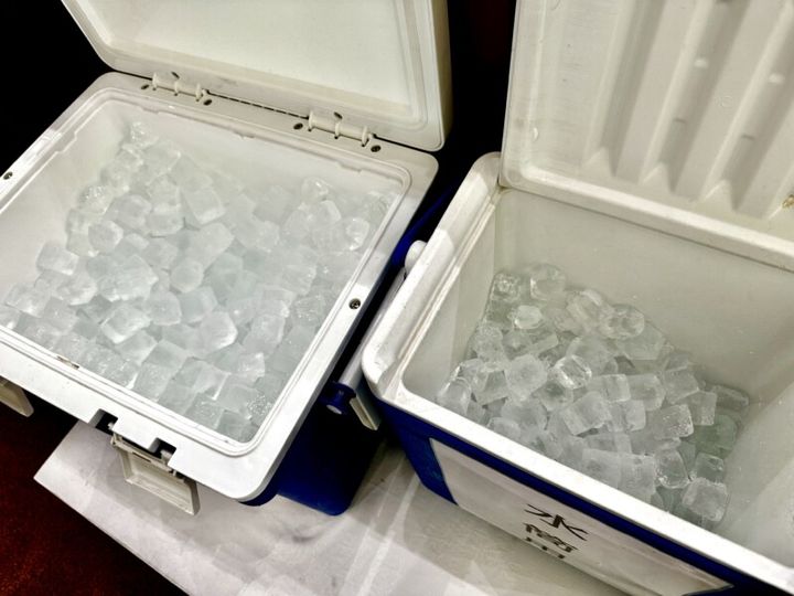 「氷のう用」「水筒用」ふたつの氷の違いは？読者記者が行く!