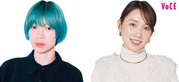 【左】paku☆chanさん 【右】かじえりさん