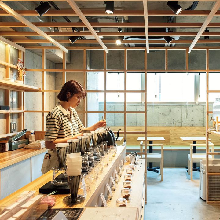 東京〈TABI TO COFFEE〉店内