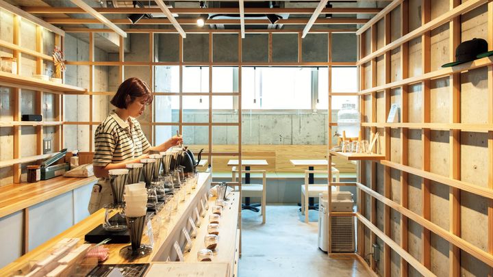 東京〈TABI TO COFFEE〉店内