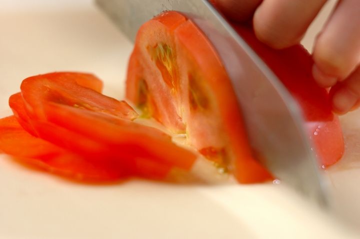 とろろ昆布とチーズのホットサンドの下準備1