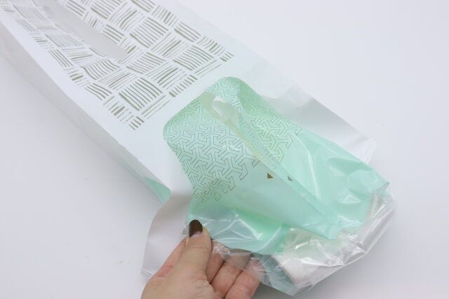 キッチンペーパーストッカー（3枚、バイオマス25％、格子柄） 収納