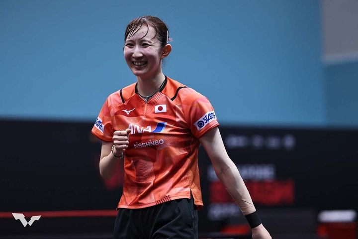 早田ひな（C）WTT