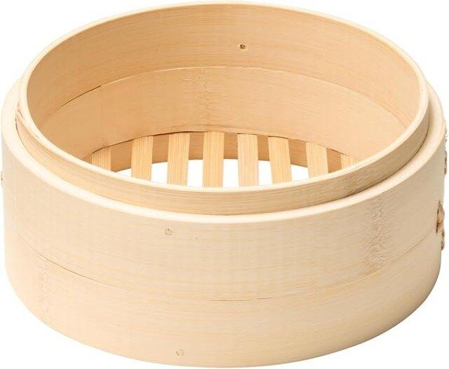 無印良品の竹材 蒸篭／本体 深型 小