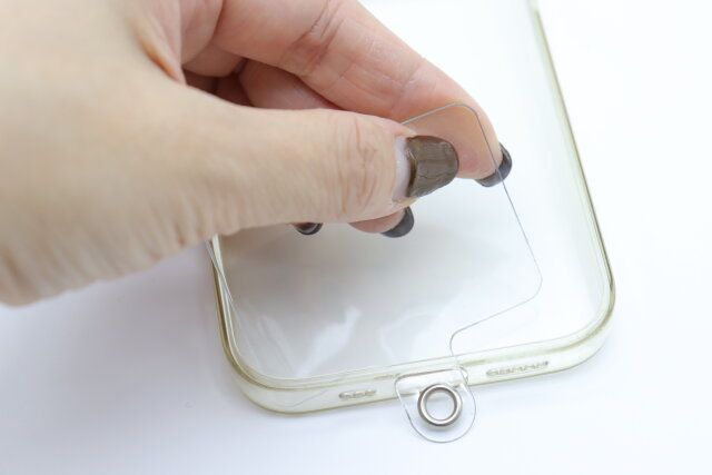 フリルショルダーストラップ（ストラップカード付き） カード装着