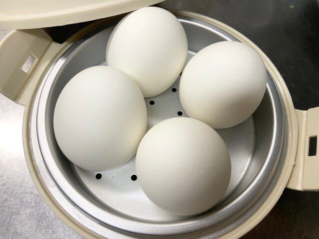 3COINS ゆでたまごメーカー 卵4つ