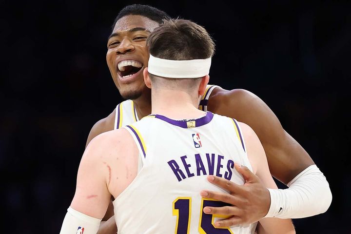 レイカーズの八村塁（C）Getty Images