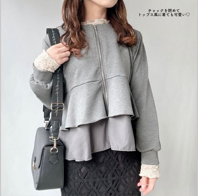 フリルジャケット