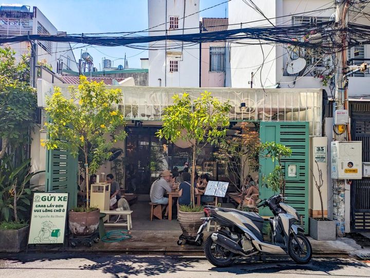 タオディエンはおしゃれなカフェやショップ、ホテルが多数