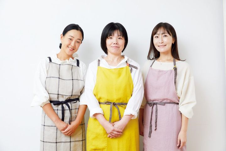 時短家事コーディネーター髙橋綾香さん、暮らし系インフルエンサーみほさん、 ライフスタイルデザイナー宇藤えみさん