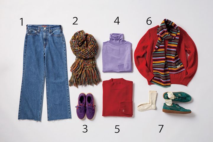 柄物アイテムの合わせ方が上手！ロンドンガール2人のスナップを大分解