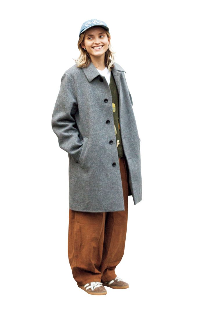 柄物アイテムの合わせ方が上手！ロンドンガール2人のスナップを大分解