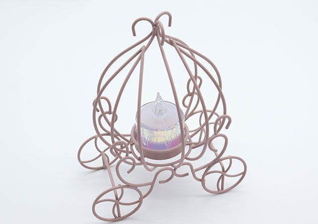 アイアンキャンドルホルダー（カボチャ） 使用例