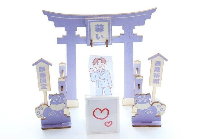 ダイソー ドール ディスプレイ