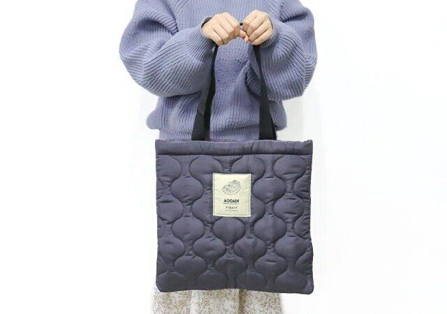ムーミン×kippis たっぷり入る! ふわ軽キルティングトートバッグ BOOK