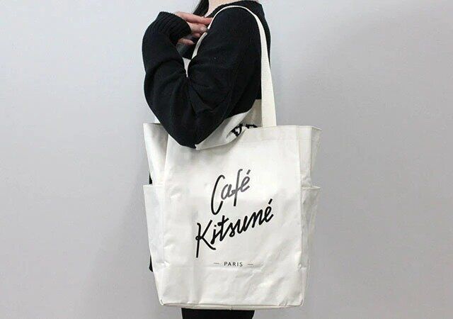 Café Kitsuné ［カフェキツネ］2WAYトートバッグ