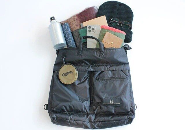 ogawa［オガワ］ 3WAYヘルメットバッグ＆ミニポーチ