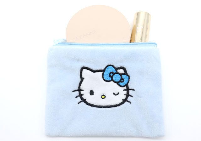 みずいろキティ ポーチ コスメ収納