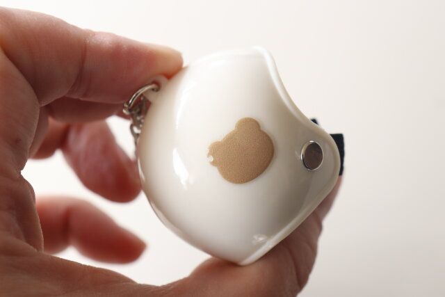 セリア 4465 キーホルダー ヘルメット デザイン