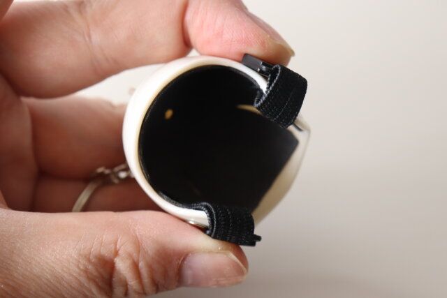 セリア 4465 キーホルダー ヘルメット クッション