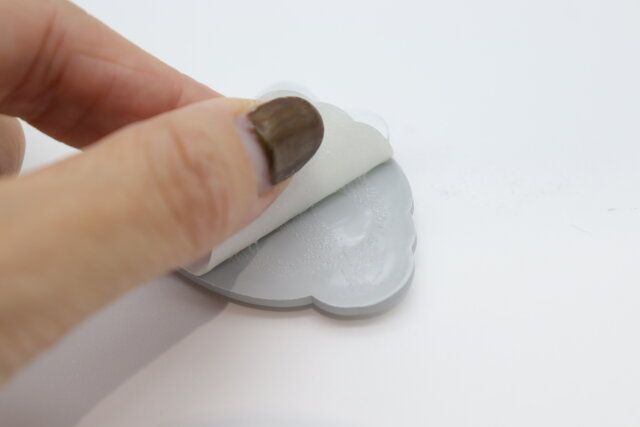 スマホ貼り付けパーツ（ワンちゃん、2P） 貼り付けパーツ 剥離紙