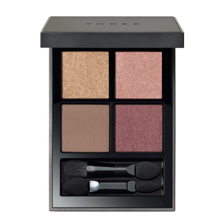 40代のベストコスメ THREEのスターゲージングアイシャドウクアッド